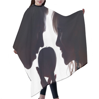 Personality  Man Woman And Apple Hair Cutting Cape