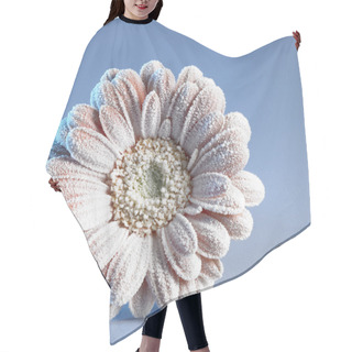 Personality  Iced Gerbera Flower Hair Cutting Cape