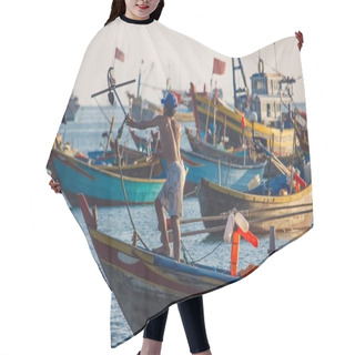 Personality  Fisherman Hair Cutting Cape