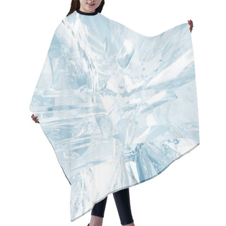 Personality  Ice Background Hair Cutting Cape