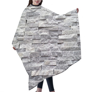 Personality  Black Stone Wall Hair Cutting Cape