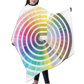 Personality  Pantone Color Palette Hair Cutting Cape