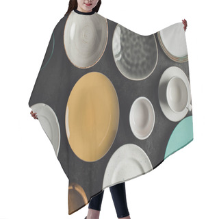 Personality  Ceramic Tableware Hair Cutting Cape