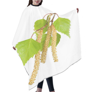 Personality  Spring Birch Buds Hair Cutting Cape