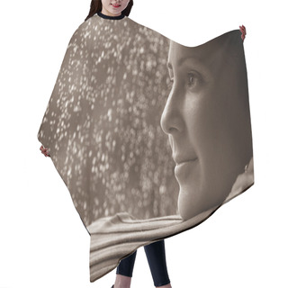 Personality  Rainy Day Thoughts Hair Cutting Cape