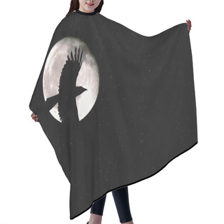 Personality  Fly To The Moon ... Hair Cutting Cape