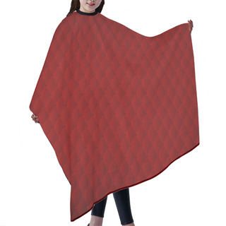 Personality  Abstract Red Background In Baroque Padding Style Hair Cutting Cape