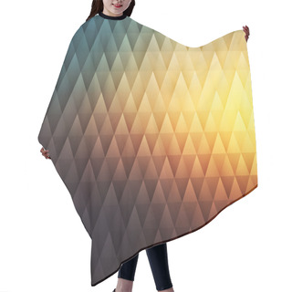 Personality  Vector Abstract Geometrical Hipster Background Hair Cutting Cape