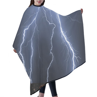 Personality  Lightning Hair Cutting Cape