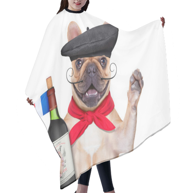 Personality  French Proud   Dog Hair Cutting Cape