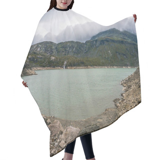 Personality  Rocky Mountains And River Hair Cutting Cape