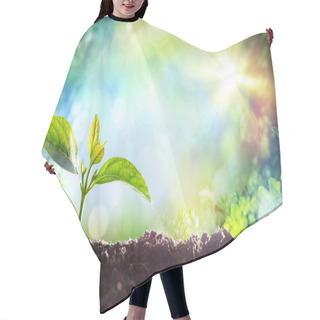 Personality  Growing Sprout - Beginning Of A New Life Hair Cutting Cape