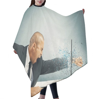Personality  Stress And Frustration Hair Cutting Cape