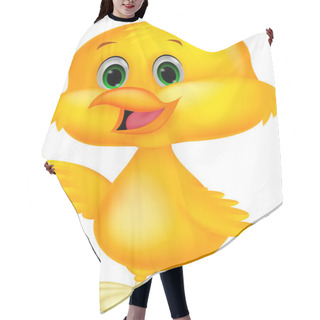 Personality  Cute Chicken Cartoon Waving Hair Cutting Cape