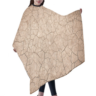 Personality  Cracked Dirt Background Hair Cutting Cape