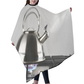 Personality  Kettle Boiling Hair Cutting Cape
