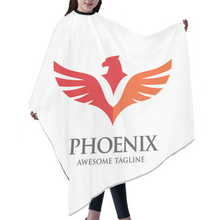 Personality  Phoenix Logo Concept Hair Cutting Cape