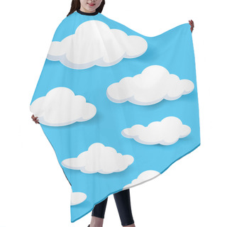 Personality  Clouds Hair Cutting Cape