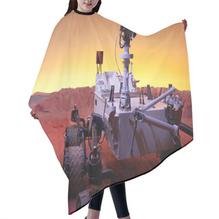 Personality  Rover On Mars Hair Cutting Cape