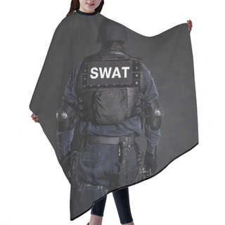 Personality  SWAT Officer Hair Cutting Cape