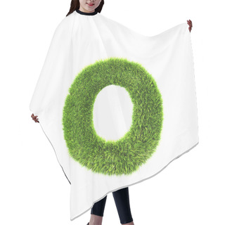 Personality  Grass Lower-case Letter - O Hair Cutting Cape