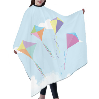 Personality  Kites Hair Cutting Cape