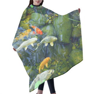Personality  Koi Pond Hair Cutting Cape