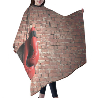 Personality  Boxing Gloves Hair Cutting Cape