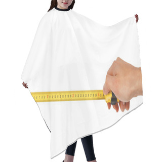 Personality  Human Hand With Tape-measure Hair Cutting Cape