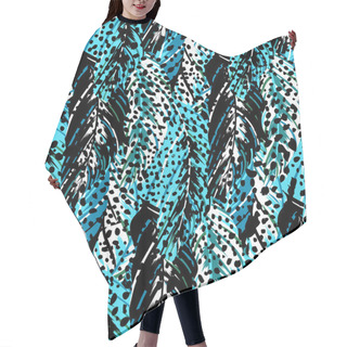 Personality  Abstract Pattern Inspired By Tropical Birds Hair Cutting Cape