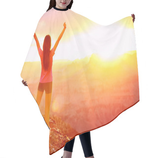 Personality  Freedom And Adventure - Woman Happy, Grand Canyon Hair Cutting Cape