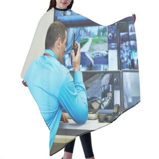 Personality  Security Video Surveillance Hair Cutting Cape