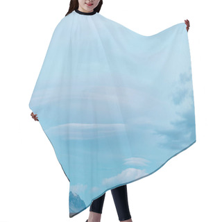 Personality  Cloudy Sky Hair Cutting Cape