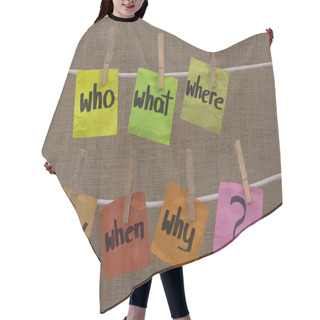 Personality  Brainstorming - Unaswered Questions Hair Cutting Cape