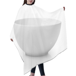 Personality  White Bowl Hair Cutting Cape