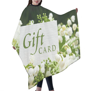 Personality  Gift Card Hair Cutting Cape