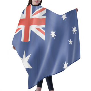 Personality  Australian Flag Hair Cutting Cape