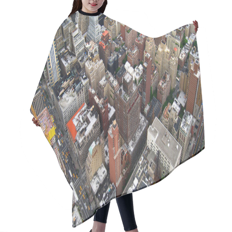 Personality  Aerial View New York Hair Cutting Cape