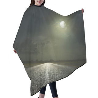 Personality  Night Road Hair Cutting Cape