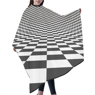 Personality  Chess Background Hair Cutting Cape