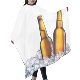 Personality  Two Bottles Of Beer On Ice Hair Cutting Cape