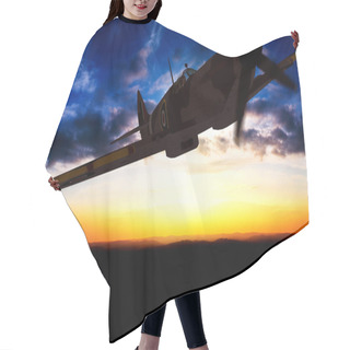 Personality  Supermarine Spitfire Hair Cutting Cape
