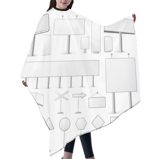 Personality  Advertising Constructions Hair Cutting Cape