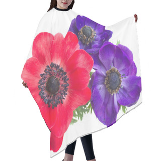 Personality  Anemone Flowers Hair Cutting Cape