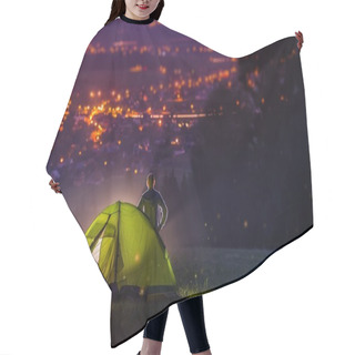 Personality  Countryside Camping Hair Cutting Cape
