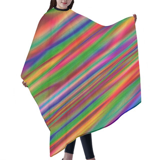 Personality  Vivid Colorful Background Hair Cutting Cape