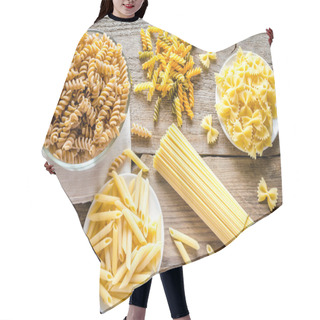 Personality  Various Types Of Pasta Hair Cutting Cape