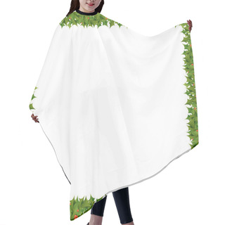 Personality  Holly Border Hair Cutting Cape