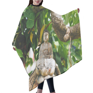 Personality  Buddha Hair Cutting Cape