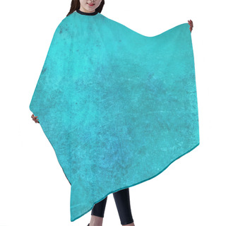 Personality  Grunge Vintage Turquoise Background Hair Cutting Cape